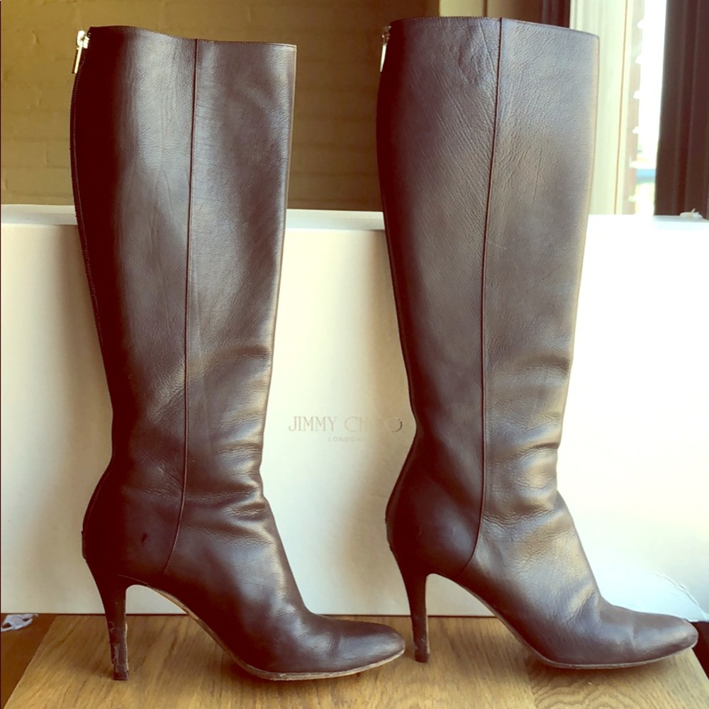 Jimmy choo grand knee high boot size 38